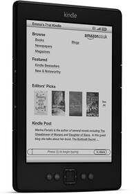 Čtečka e-knih Amazon Kindle 5, s reklamou černá

 obrázek produktu 2 z 3