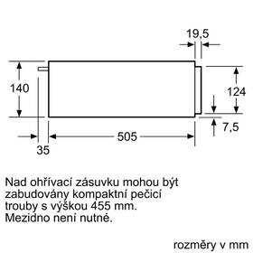 Ohřevná zásuvka Bosch BIC510NB0 černá

 obrázek produktu 3 z 5