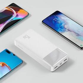 Powerbanka Baseus 20000mAh 15W bílá

 obrázek produktu 7 z 9