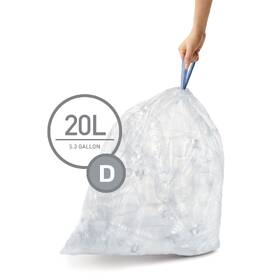 Sáčky do koše Simplehuman CW0278 20 l bílý

 obrázek produktu 1 z 2