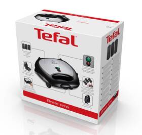 Sendvičovač Tefal SW614831 Breaktime černý/šedý

 obrázek produktu 3 z 12