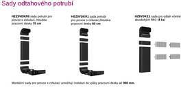 Indukční varná deska s odsáváním Bosch PVS811B16E černá barva
