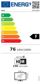 Televize KIVI 55U760QW 

