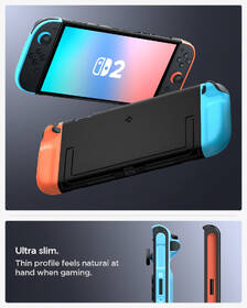 Pouzdro Spigen Nano Pop Special Edition  - Nintendo Switch 2 černé/oranžové

 obrázek produktu 14 z 19