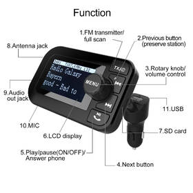 FM/DAB+ Transmitter Ambit DAB-105 černý

 obrázek produktu 5 z 8