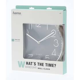 Nástěnné hodiny Hama Elegance stříbrné/šedé

 obrázek produktu 5 z 5