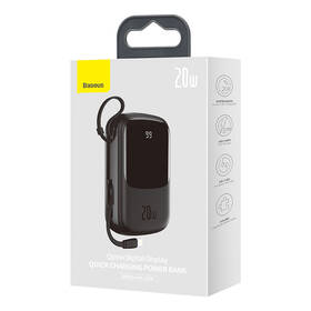Powerbanka Baseus 20000mAh 20W Lightning kabel černá

 obrázek produktu 9 z 9