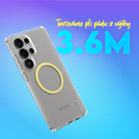 Kryt na mobil PanzerGlass CARE Urban Combat Qi na Samsung Galaxy S25 Ultra žlutý/zelený/průhledný

 obrázek produktu 8 z 10