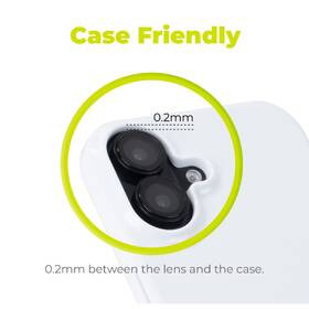 Ochranné sklo čočky fotoaparátu Mobile Origin Sapphire Lens guards na Apple iPhone 16/16 černé

 obrázek produktu 6 z 7