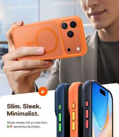 Kryt na mobil Torras Guardian Magnetic na Apple iPhone 17 Pro oranžový

 obrázek produktu 6 z 6