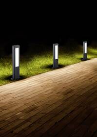 Venkovní svítidlo TRIO Rhine, 50 cm - antracitové 
