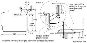 Trouba Bosch HSG7584B1 černá barva
