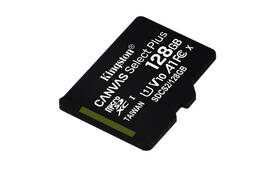 Paměťová karta Kingston MicroSDXC 128GB UHS-I U1 (100R/10W) 

 obrázek produktu 1 z 2