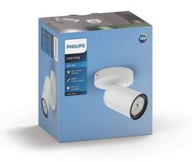 Bodové svítidlo Philips Pongee Single, 1xGU10 bílé

 obrázek produktu 2 z 2