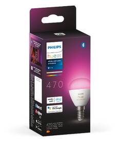 Chytrá žárovka Philips Bluetooth, 5,1W, E14, White and Color Ambiance 

 obrázek produktu 4 z 4