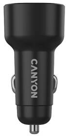 Adaptér do auta Canyon OnDrive 48 PD 48W USB-A+USB-C černý

 obrázek produktu 3 z 9