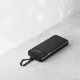 Powerbanka Spello by Epico ForcePack 10000mAh, s integrovanými kabely SP11 černá

 obrázek produktu 2 z 4