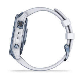 Chytré hodinky Garmin fenix 7 Sapphire Solar - Titan Blue/ White Silicone Band 

 obrázek produktu 8 z 10
