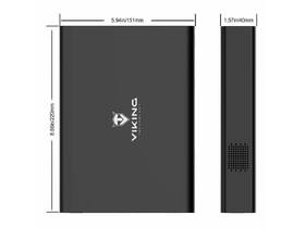 Powerbanka Viking NF130W, 64000 mAh s výstupem 220 V černá

 obrázek produktu 5 z 5