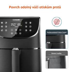 Fritéza horkovzdušná COSORI CP158 Premium 5,5 l černá

 obrázek produktu 7 z 9