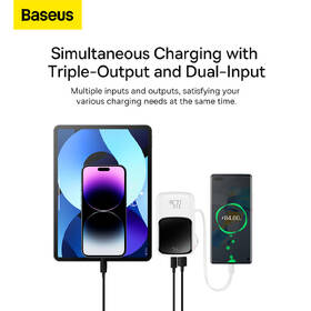 Powerbanka Baseus Qpow Pro 10000mAh 22,5W s USB-C kabelem bílá

 obrázek produktu 13 z 16