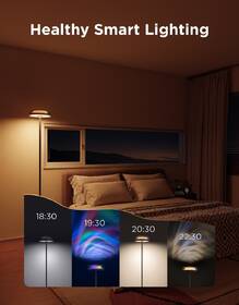 Stojací lampa Govee Uplighter Floor Lamp RGBICWW, Matter šedá

 obrázek produktu 3 z 5