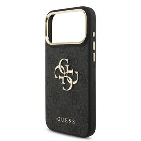 Kryt na mobil Guess 4G Metal Logo Gold Frame na Apple iPhone 18 Pro černý

 obrázek produktu 3 z 6