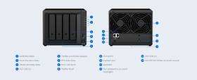 Datové úložiště (NAS) Synology DS918+ černé

 obrázek produktu 6 z 6