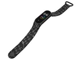 Řemínek Mi-Band na Xiaomi Mi Band 3/4 - motiv Horalovo srdce, černý 

 obrázek produktu 3 z 3