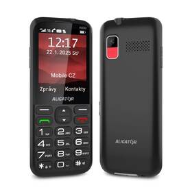 Mobilní telefon Aligator A930 4G černá barva
