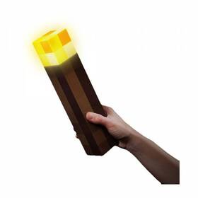 Dekorativní LED Paladone Minecraft pochodeň žlutá/hnědá

 obrázek produktu 2 z 3