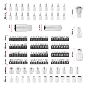 Sada gola klíčů Einhell E-Case (201 ks) 49370513 

 obrázek produktu 4 z 8