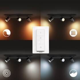 Bodové svítidlo Philips Runner White Ambiance 3 Spot černé

 obrázek produktu 1 z 5