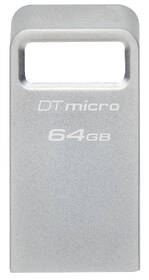 USB Flash Kingston DataTraveler Micro Metal 64GB stříbrný

 obrázek produktu 1 z 5