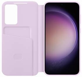 Pouzdro na mobil flipové Samsung Smart View na Galaxy S23+ fialové

 obrázek produktu 3 z 5