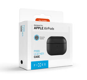 Pouzdro FIXED PodsLeather, MagSafe pro Apple AirPods Pro 2/Pro 2 (USB-C) černé

 obrázek produktu 8 z 8