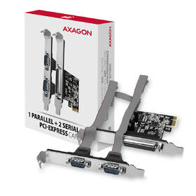 Řadič Axagon PCEA-PSN - 1x LPT + 2x RS232 

 obrázek produktu 3 z 3
