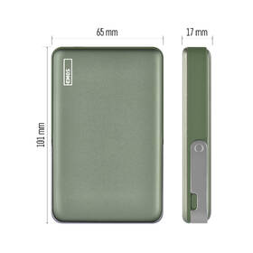 Powerbanka EMOS WI 1031, 20W, 10000 mAh zelená

 obrázek produktu 12 z 19
