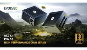 Zdroj Evolveo G1200 Black 1200W 80+ Gold, ATX 3.1 černý

 obrázek produktu 10 z 15