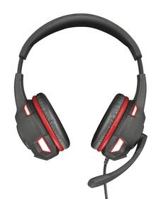 Headset Trust GXT 407 Ravu Illuminated černý

 obrázek produktu 3 z 8