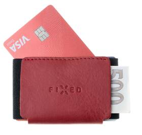 Peněženka FIXED Tiny Wallet pro AirTag z pravé hovězí kůže červená

 obrázek produktu 1 z 5