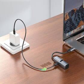 USB Hub Mobile Origin 3in1 CompactHub HB1 šedý

 obrázek produktu 4 z 10