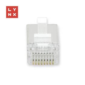 Koncovka Lynx STP Cat5e, 50µ, 100ks průhledná

 obrázek produktu 1 z 1