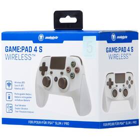 Gamepad SnakeByte Wireless pro PS4 šedý

 obrázek produktu 3 z 3