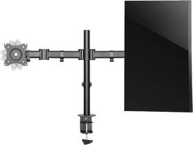 Držák STELL SOS 1020, dual, na monitor, pro úhlopříčky 13" až 27", nosnost 8 kg černý

 obrázek produktu 7 z 14