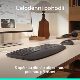 Klávesnice s myší Logitech Signature Comfort Plus MK880, US layout grafitová

 obrázek produktu 10 z 23