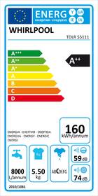 Pračka Whirlpool TDLR 55111 bílá

 obrázek produktu 1 z 3