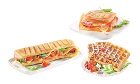 Sendvičovač Tefal SW614831 Breaktime černý/šedý

 obrázek produktu 8 z 12