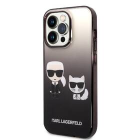 Kryt na mobil Karl Lagerfeld Gradient Karl and Choupette na Apple iPhone 14 Pro černý

 obrázek produktu 1 z 4