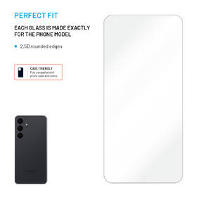 Tvrzené sklo FIXED na Samsung Galaxy S25 FE (2 ks) 

 obrázek produktu 2 z 7